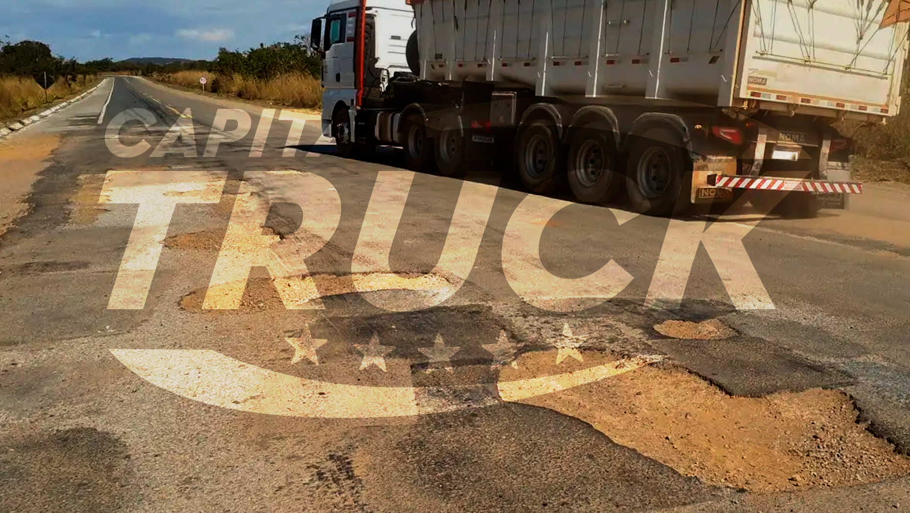 Proteção Veicular Caminhão - estrada